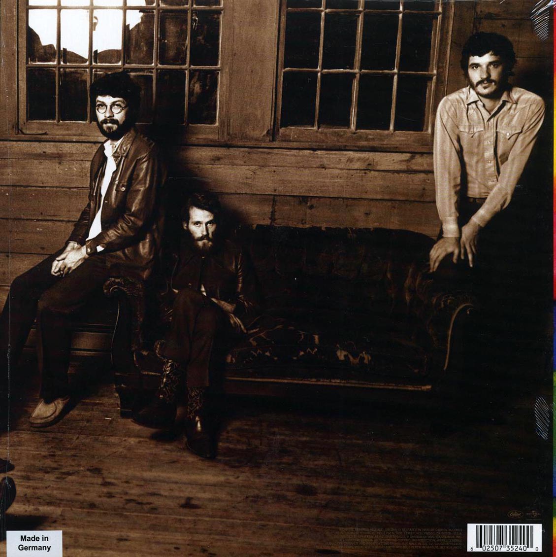 The Band - Stage Fright (50th Anniv. Ed.) (180g) (remastered) vinyl LP back cover