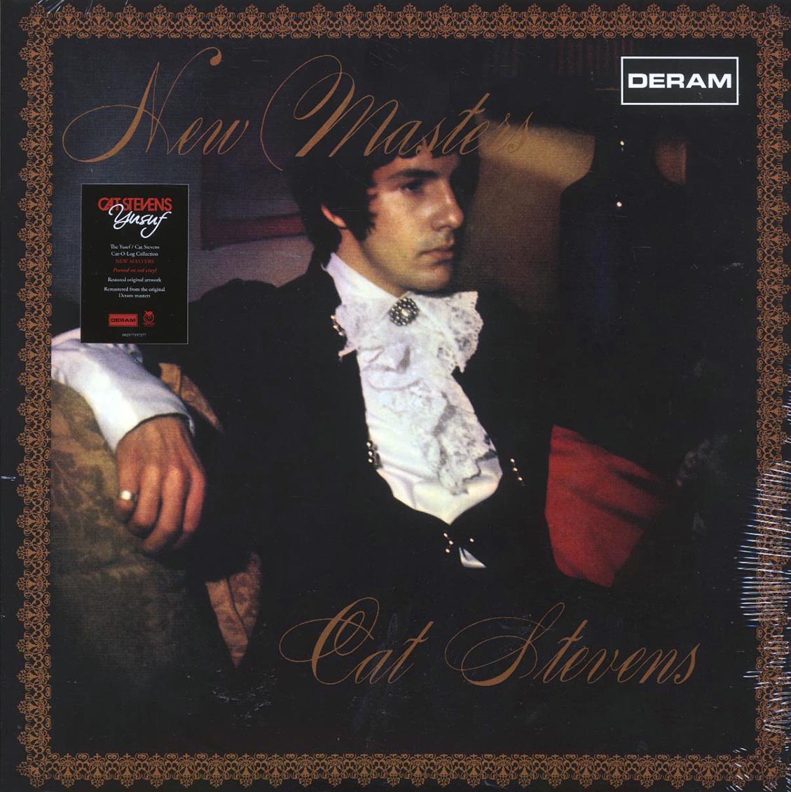 Cat Stevens - New Masters (red vinyl) vinyl LP front cover