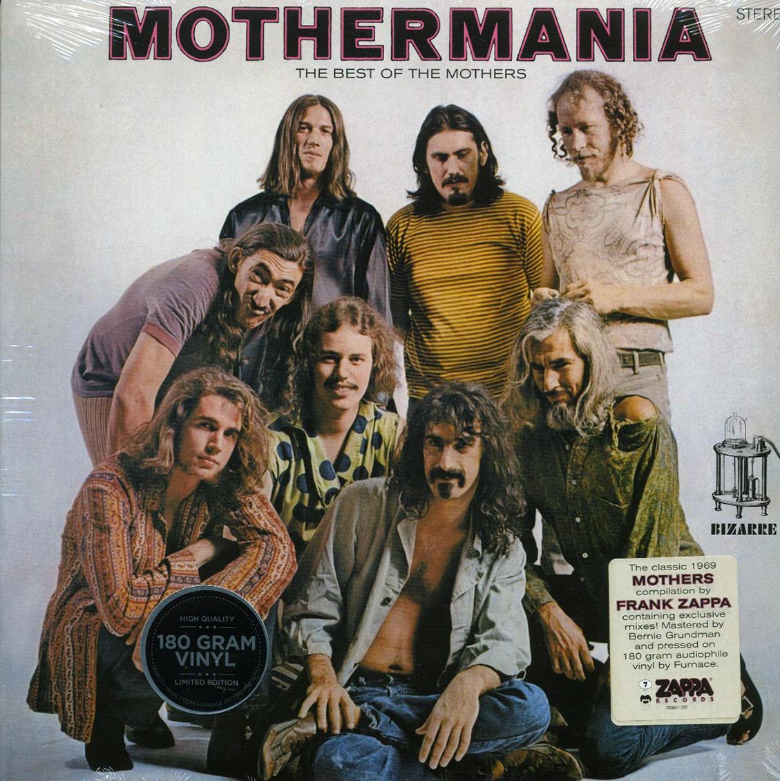 The Mothers (Frank Zappa) - Mothermania: The Best Of The Mothers (180g) (audiophile) vinyl LP front cover