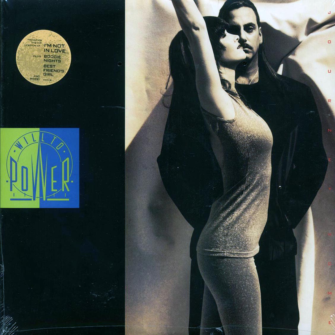 Will To Power - Journey Home (1990 PRESS) (orig. press) vinyl LP front cover