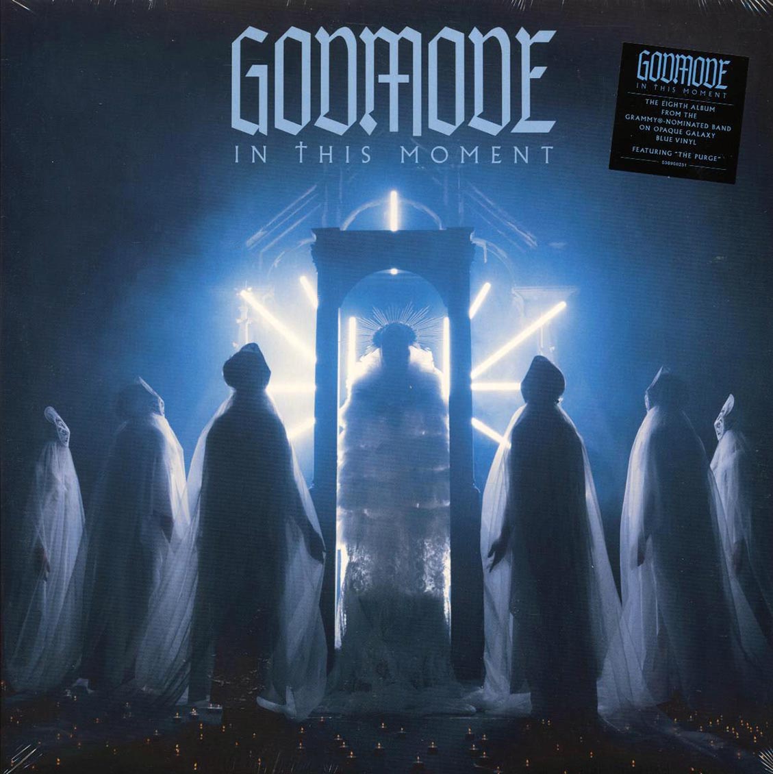 In This Moment - Godmode (ltd. ed.) (blue vinyl) vinyl LP front cover
