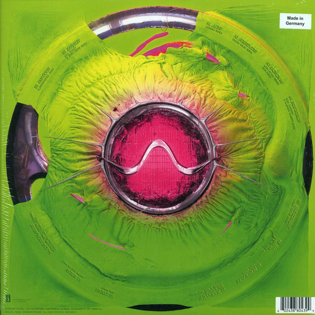 Lady Gaga - Dawn Of Chromatica vinyl LP back cover