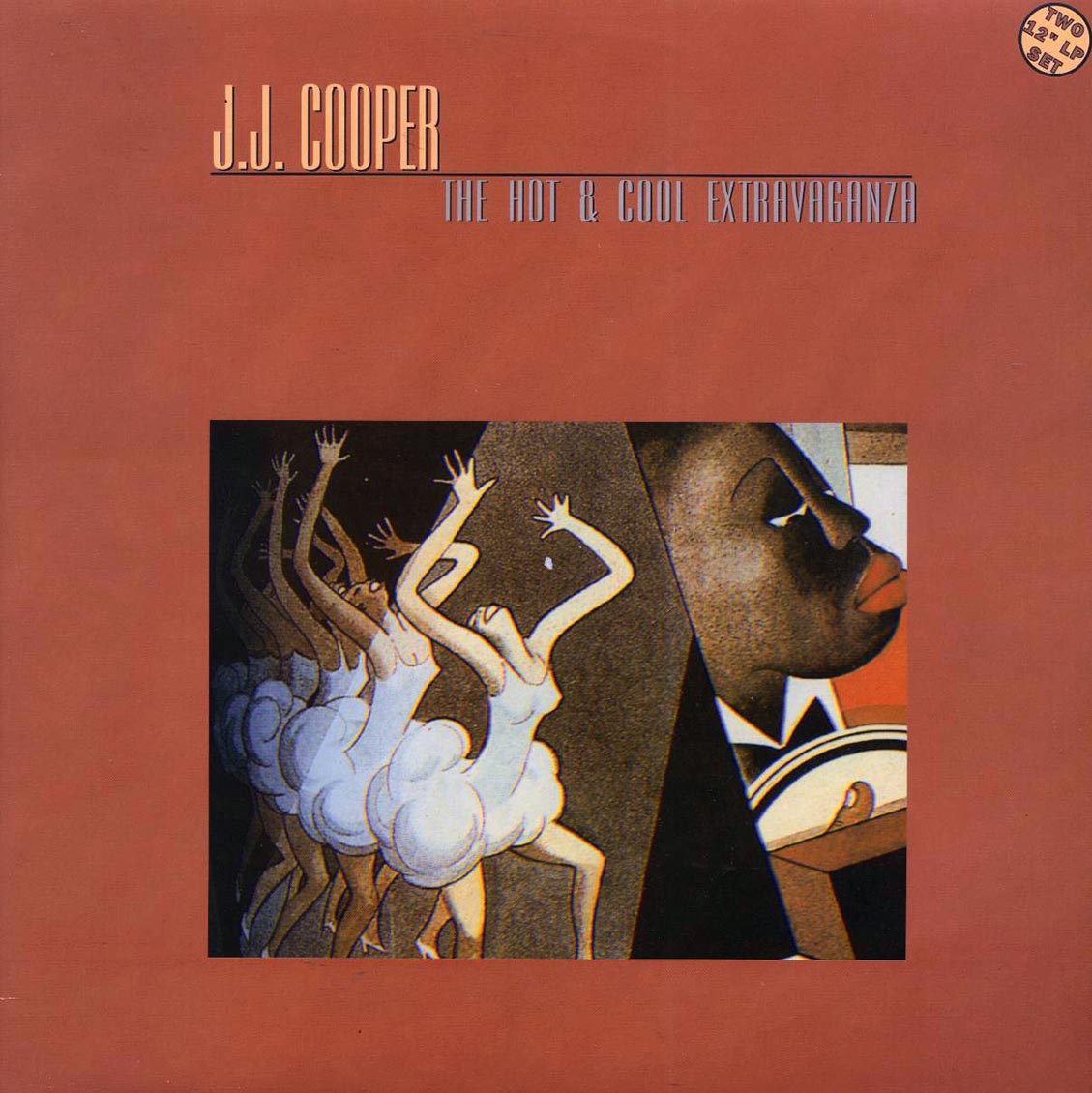 JJ Cooper - The Hot & Cool Extravaganza (2xLP) vinyl LP front cover
