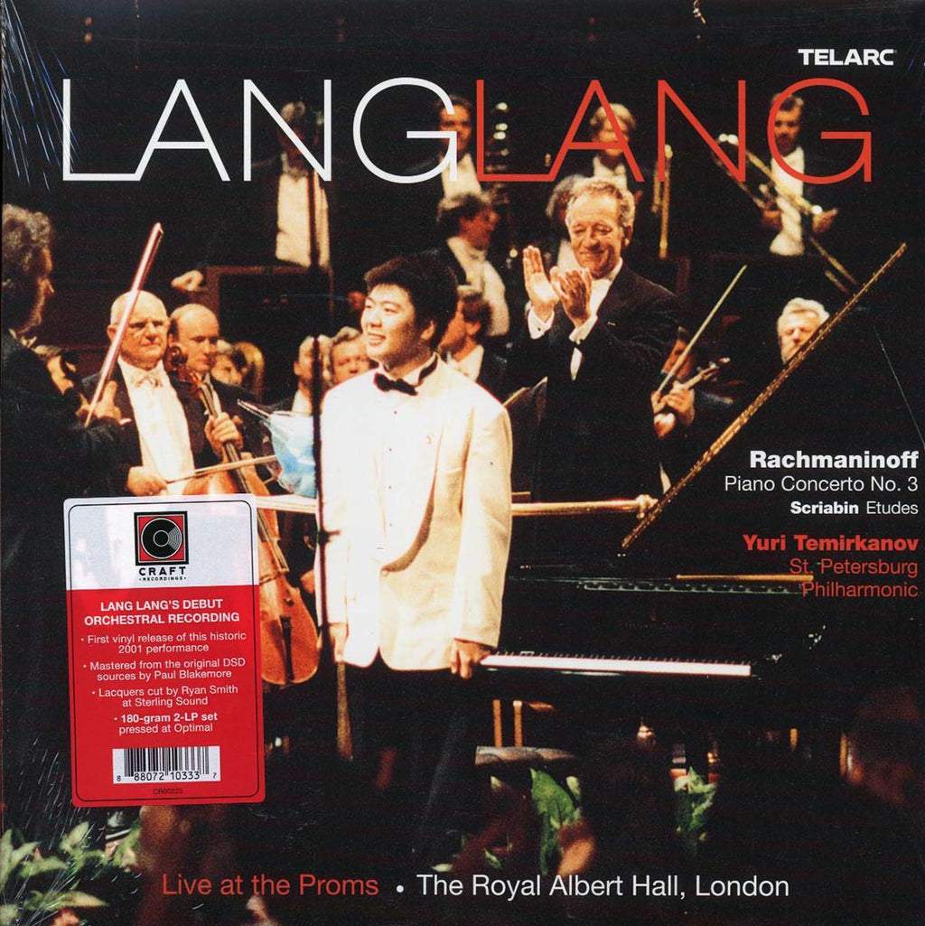 Lang Lang - Rachmaninoff Piano Concerto No. 3 (2xLP) (180g) vinyl LP front cover