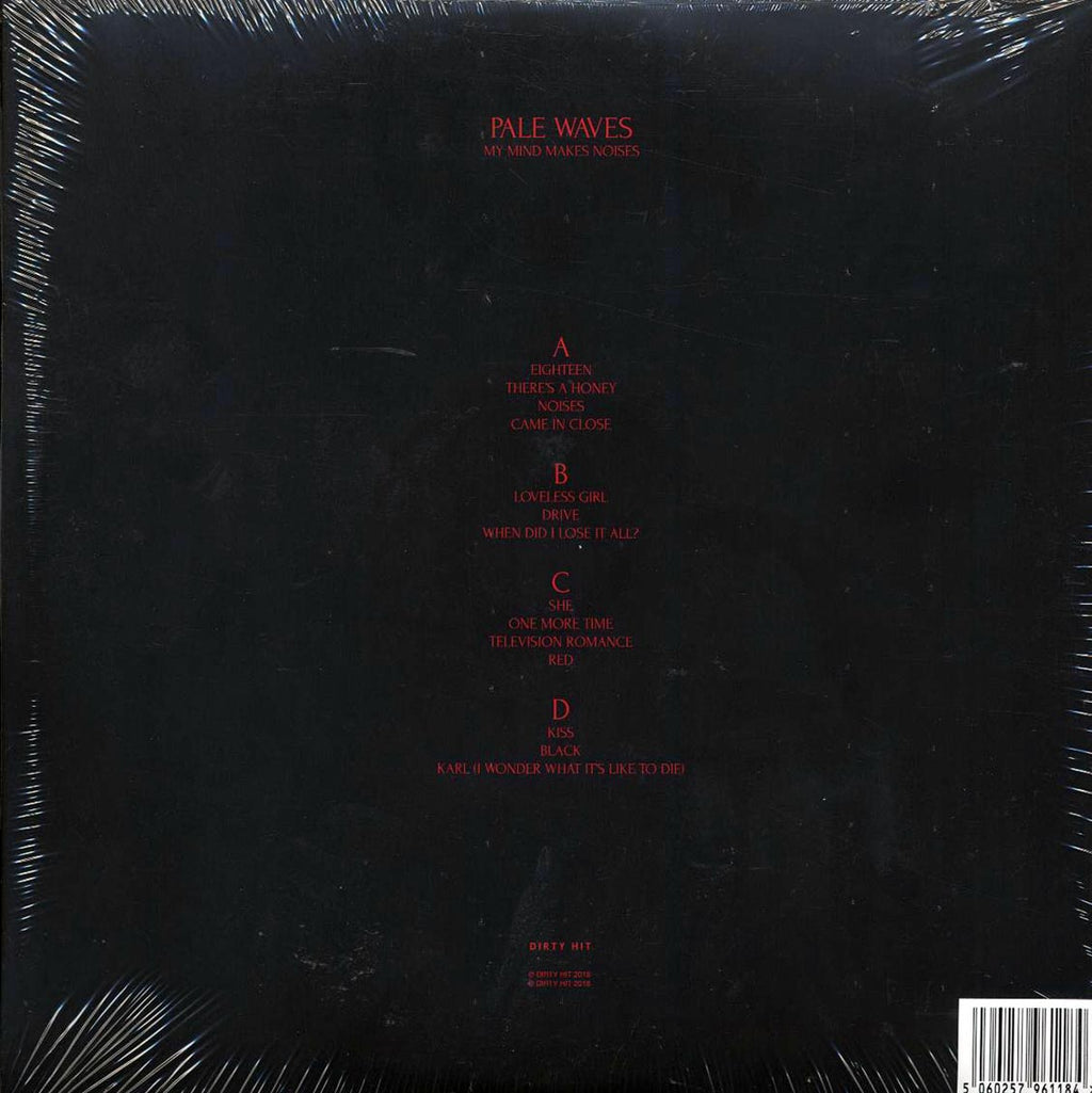 Pale Waves - My Mind Makes Noises (2xLP) (180g) vinyl LP back cover