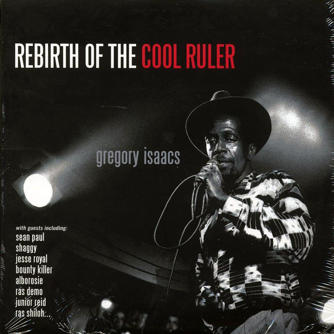Gregory Isaacs - Rebirth Of The Cool Ruler vinyl LP front cover