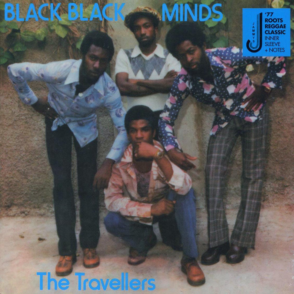 The Travellers - Black Black Minds vinyl LP front cover
