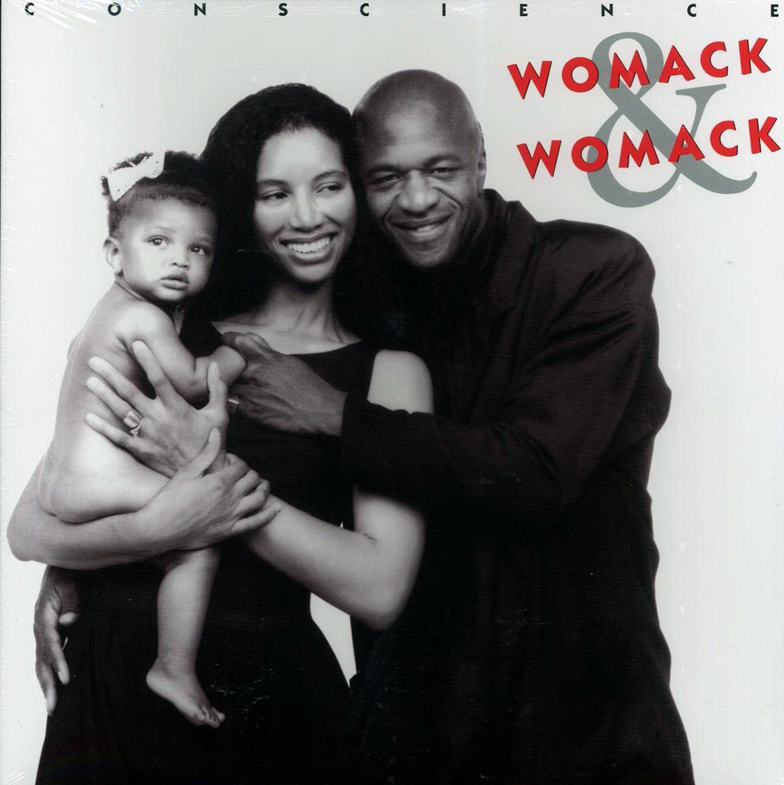 Womack & Womack - Conscience vinyl LP front cover