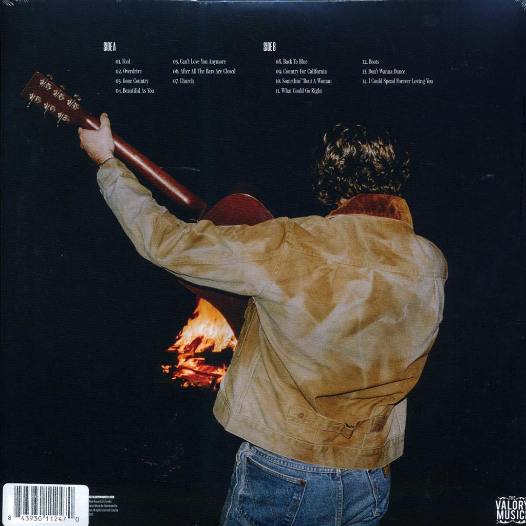 Thomas Rhett - About A Woman (zeotrope vinyl) (picture disc) vinyl LP back cover
