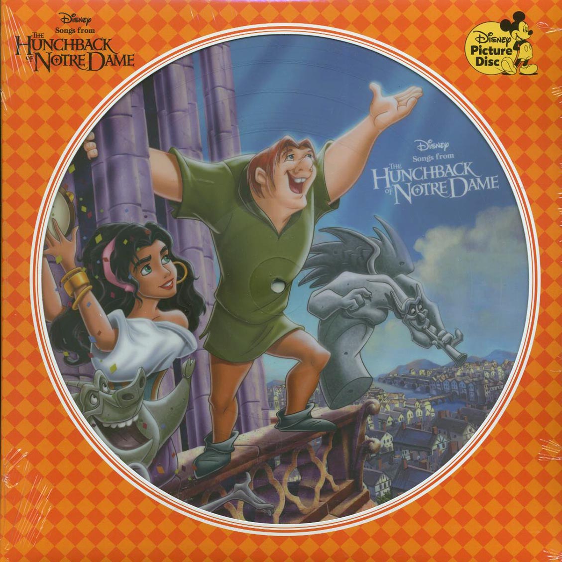 Various - Songs From The Hunchback Of Notre Dame (picture disc) vinyl LP front cover