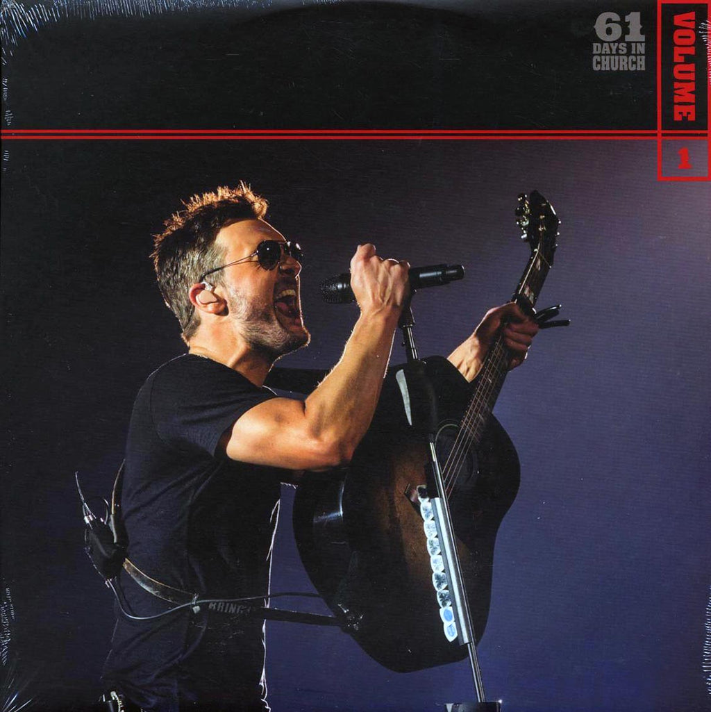 Eric Church - 61 Days in Church Volume 1 vinyl LP front cover