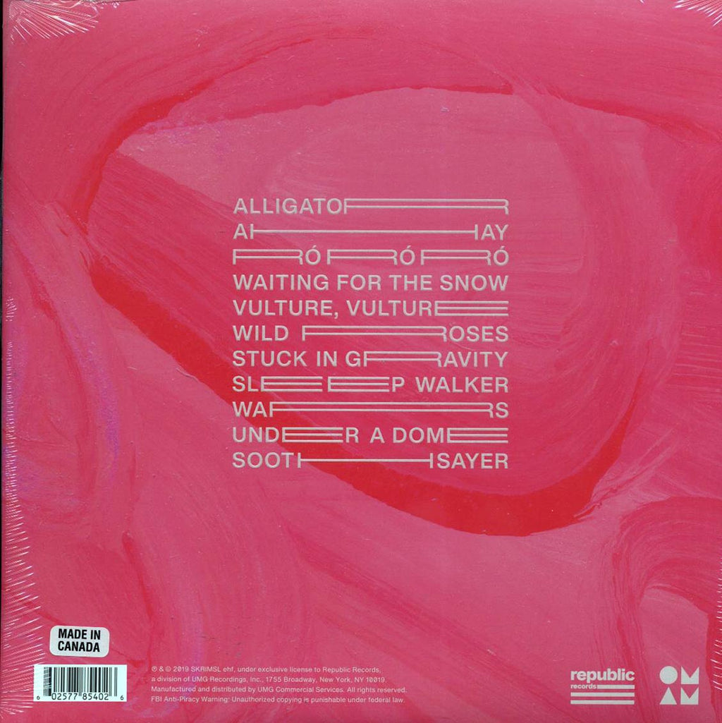 Of Monsters And Men - Fever Dream (ltd. ed.) (clear/pink splatter vinyl) vinyl LP back cover