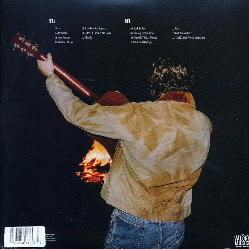 Thomas Rhett - About A Woman (ltd. ed.) (copper nugget vinyl) vinyl LP back cover