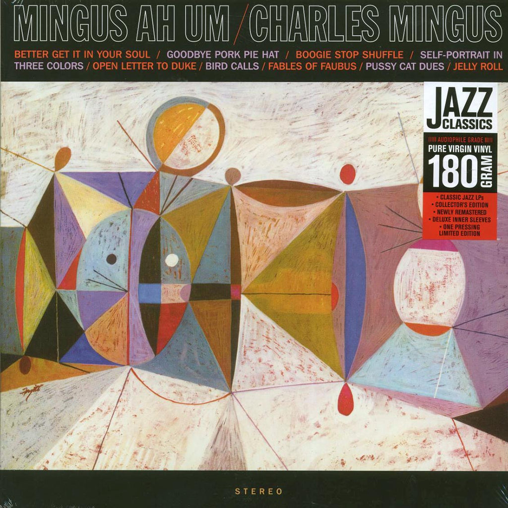 Charles Mingus - Mingus Ah Um (ltd. ed.) (180g) (remastered) vinyl LP front cover