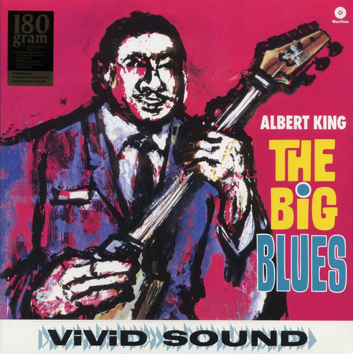 Albert King - The Big Blues (+2 bonus tracks) (ltd. ed.) (180g) vinyl LP front cover