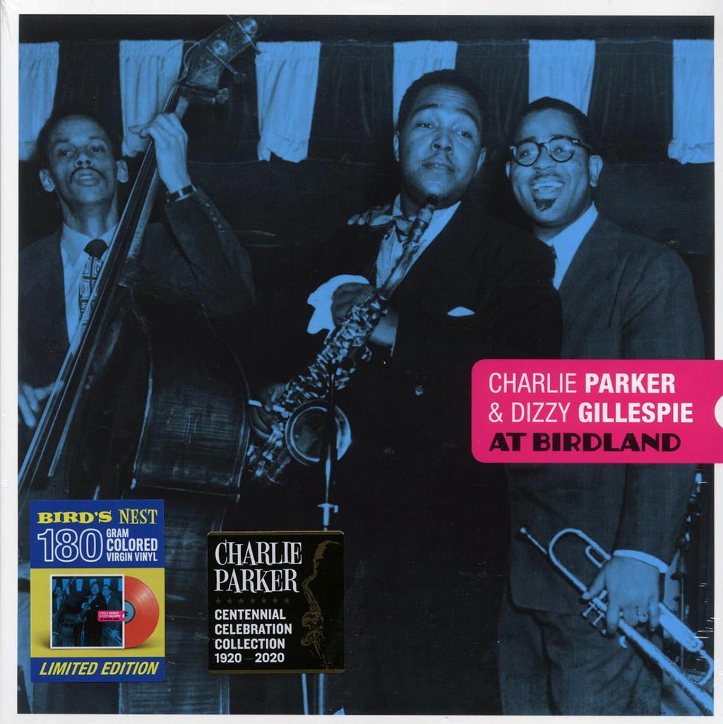 Charlie Parker, Dizzy Gillespie - At Birdland (+2 bonus tracks) (ltd. ed.) (180g) (orange vinyl) vinyl LP front cover