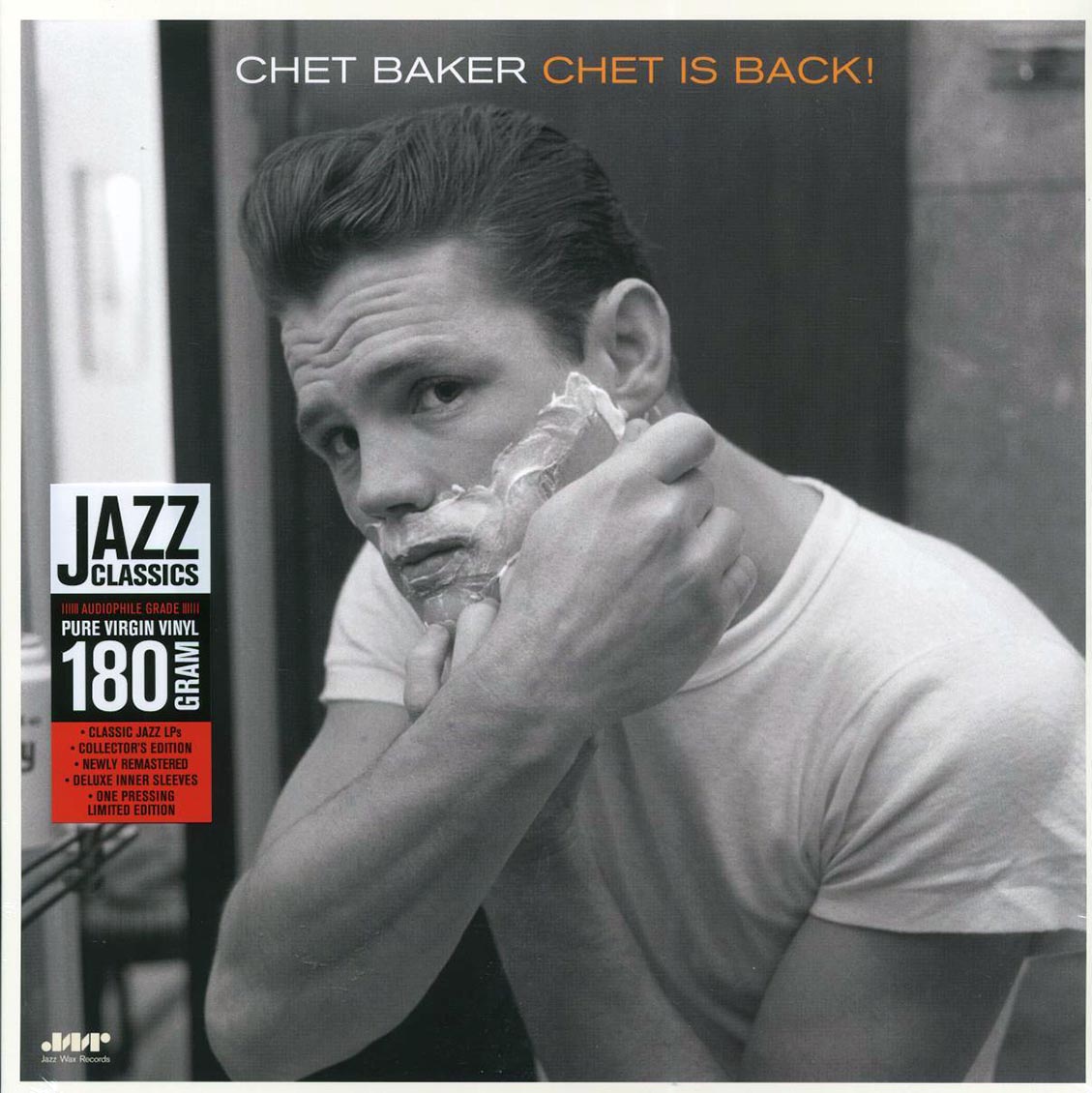 Chet Baker - Chet is Back! (ltd. ed.) (180g) (remastered) vinyl LP front cover