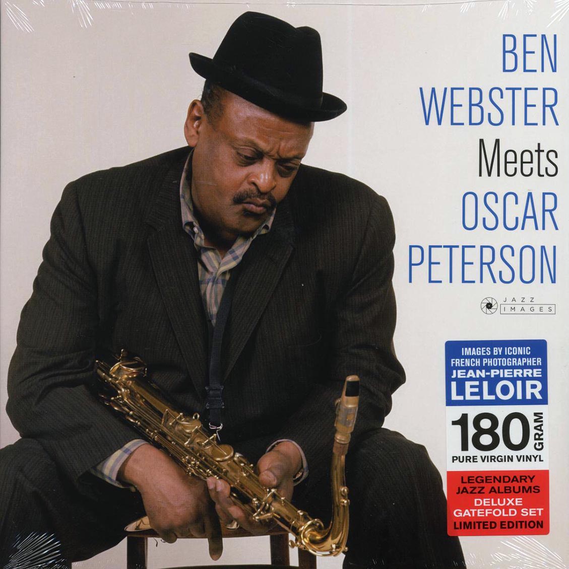 Ben Webster, Oscar Peterson - Ben Webster Meets Oscar Peterson (+bonus track) (ltd. ed.) (180g) vinyl LP front cover
