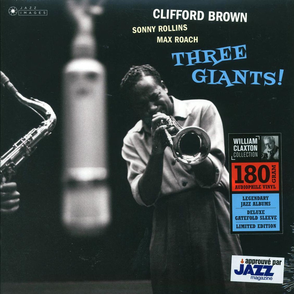 Clifford Brown, Sonny Rollins, Max Roach - Three Giants! (+bonus track) (ltd. ed.) (180g) vinyl LP front cover