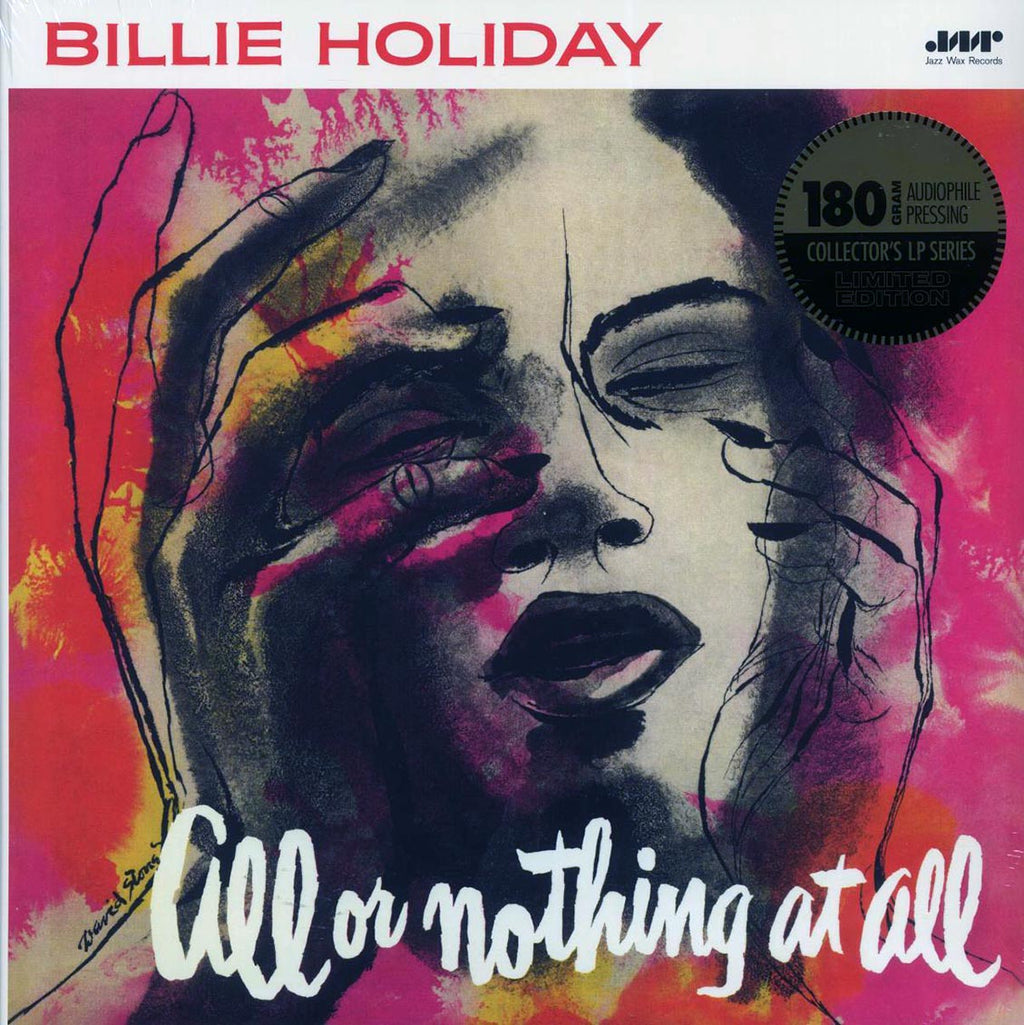 Billie Holiday - All Or Nothing At All (+bonus track) (ltd. ed.) (180g) vinyl LP front cover