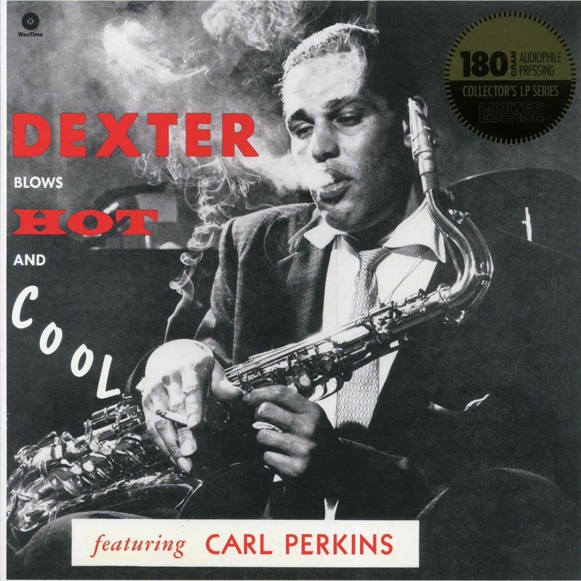 Dexter Gordon, Carl Perkins - Dexter Blows Hot And Cool (ltd. ed.) (180g) vinyl LP front cover