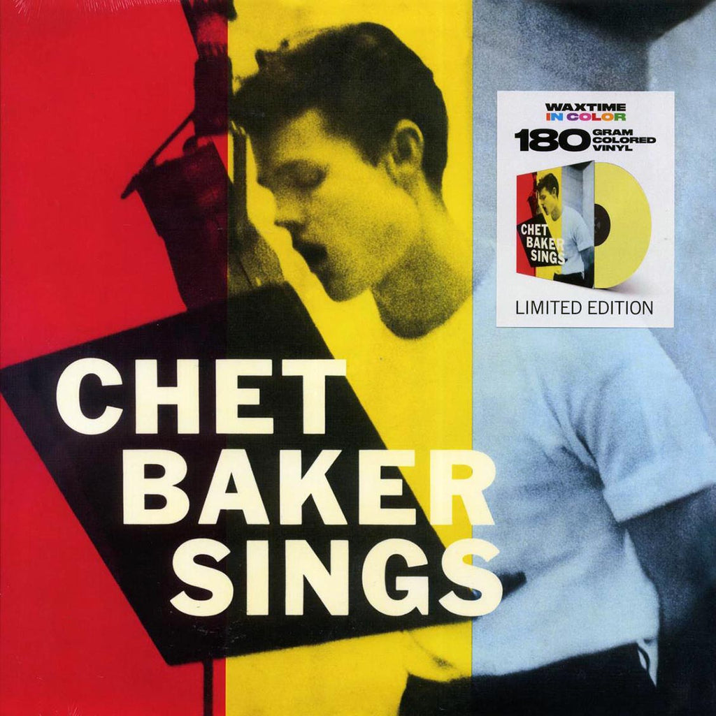 Chet Baker - Sings (ltd. ed.) (180g) (yellow vinyl) vinyl LP front cover