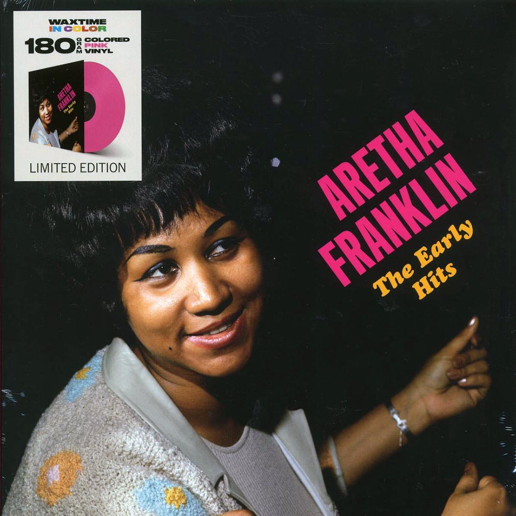 Aretha Franklin - The Early Hits (ltd. ed.) (180g) (pink vinyl) vinyl LP front cover