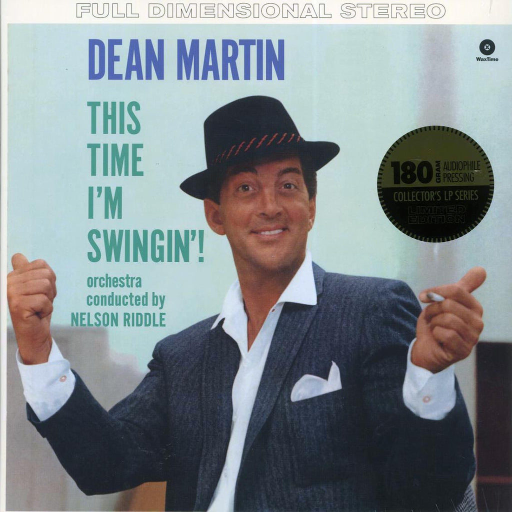 Dean Martin - This Time I'm Swingin'! (+4 bonus tracks) (ltd. ed.) (180g) vinyl LP front cover