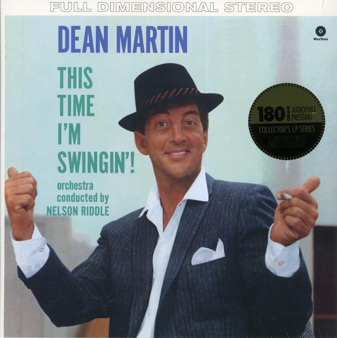 Dean Martin - This Time I'm Swingin'! (+4 bonus tracks) (ltd. ed.) (180g) vinyl LP front cover