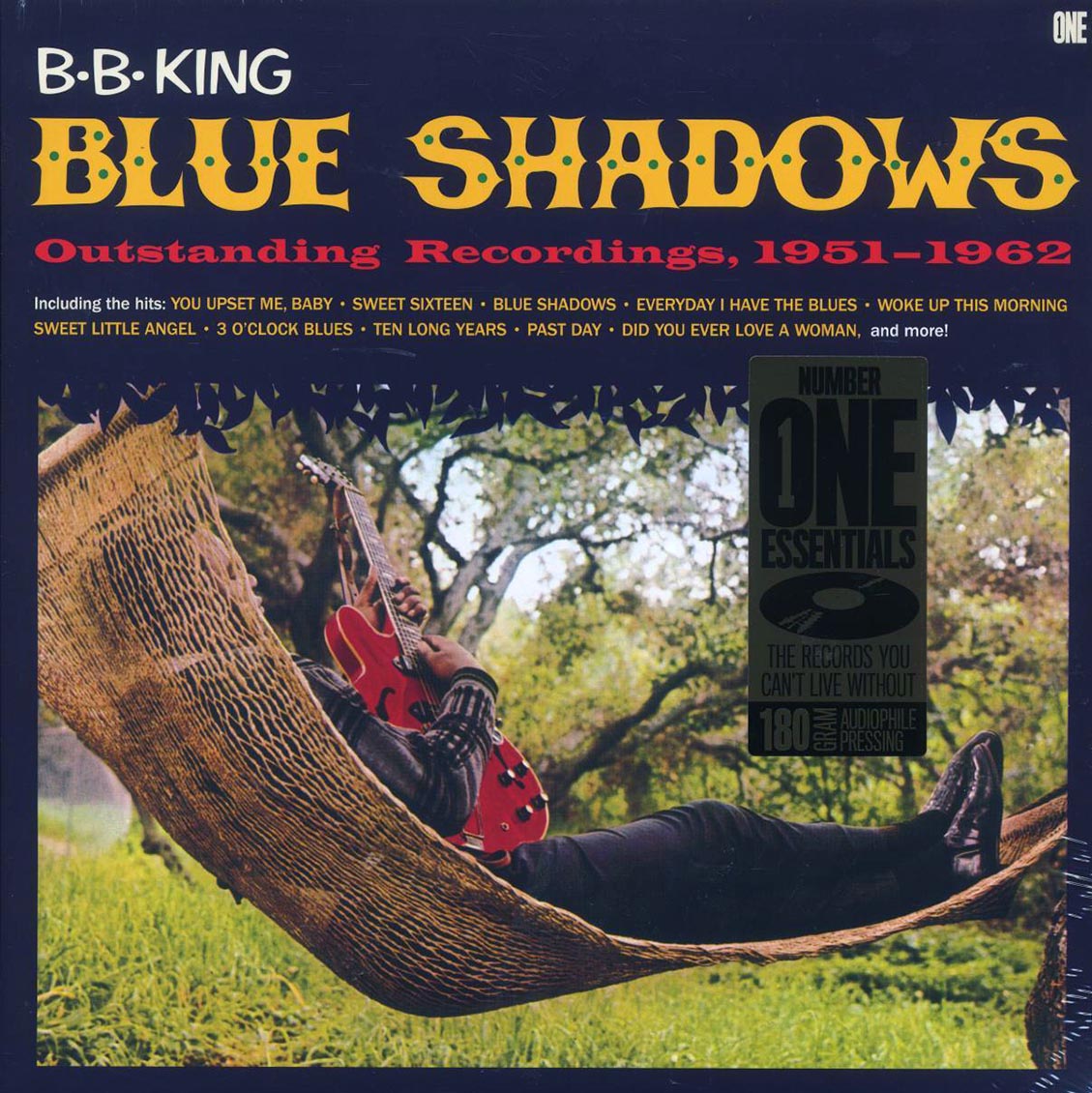BB King - Blue Shadows: Outstanding Recordings 1951-1962 (ltd. ed.) (180g) vinyl LP front cover