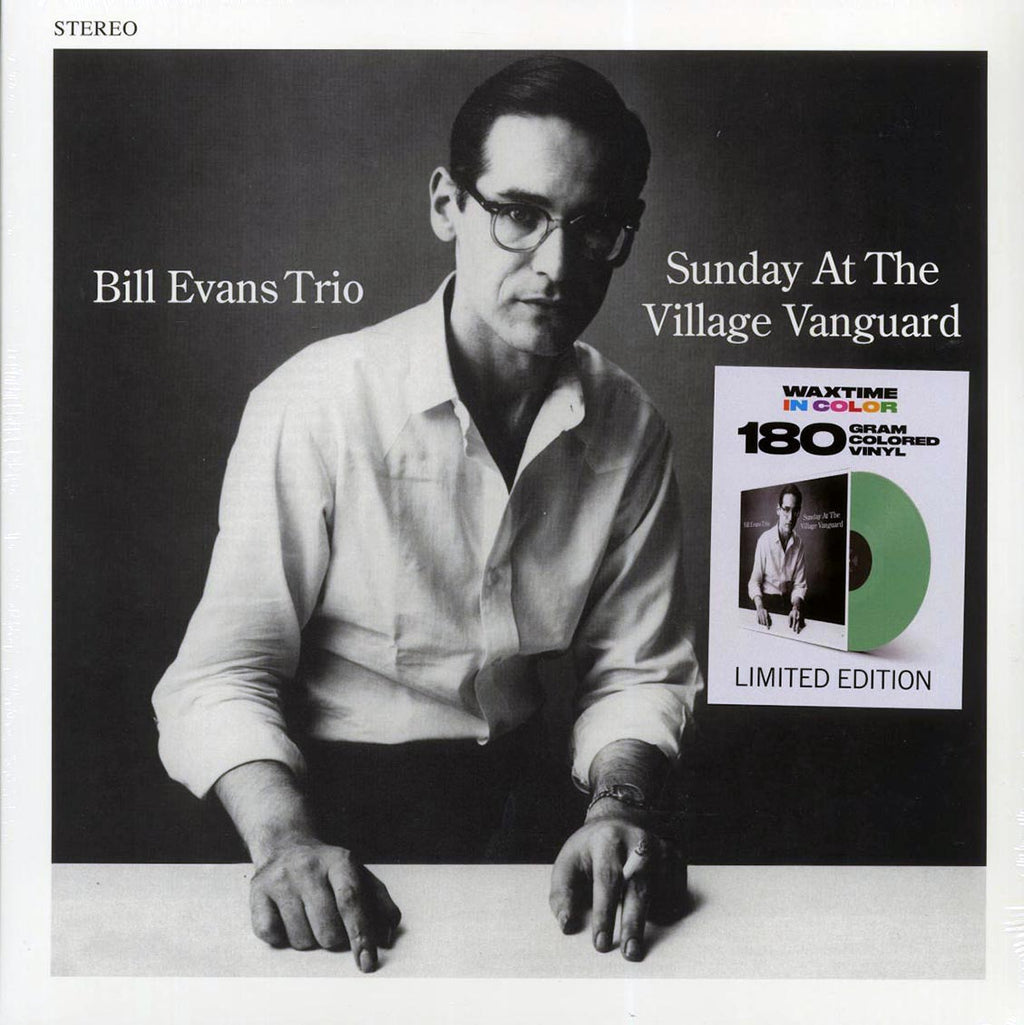 Bill Evans Trio - Sunday At The Village Vanguard (+bonus track) (ltd. ed.) (180g) (green vinyl) vinyl LP front cover