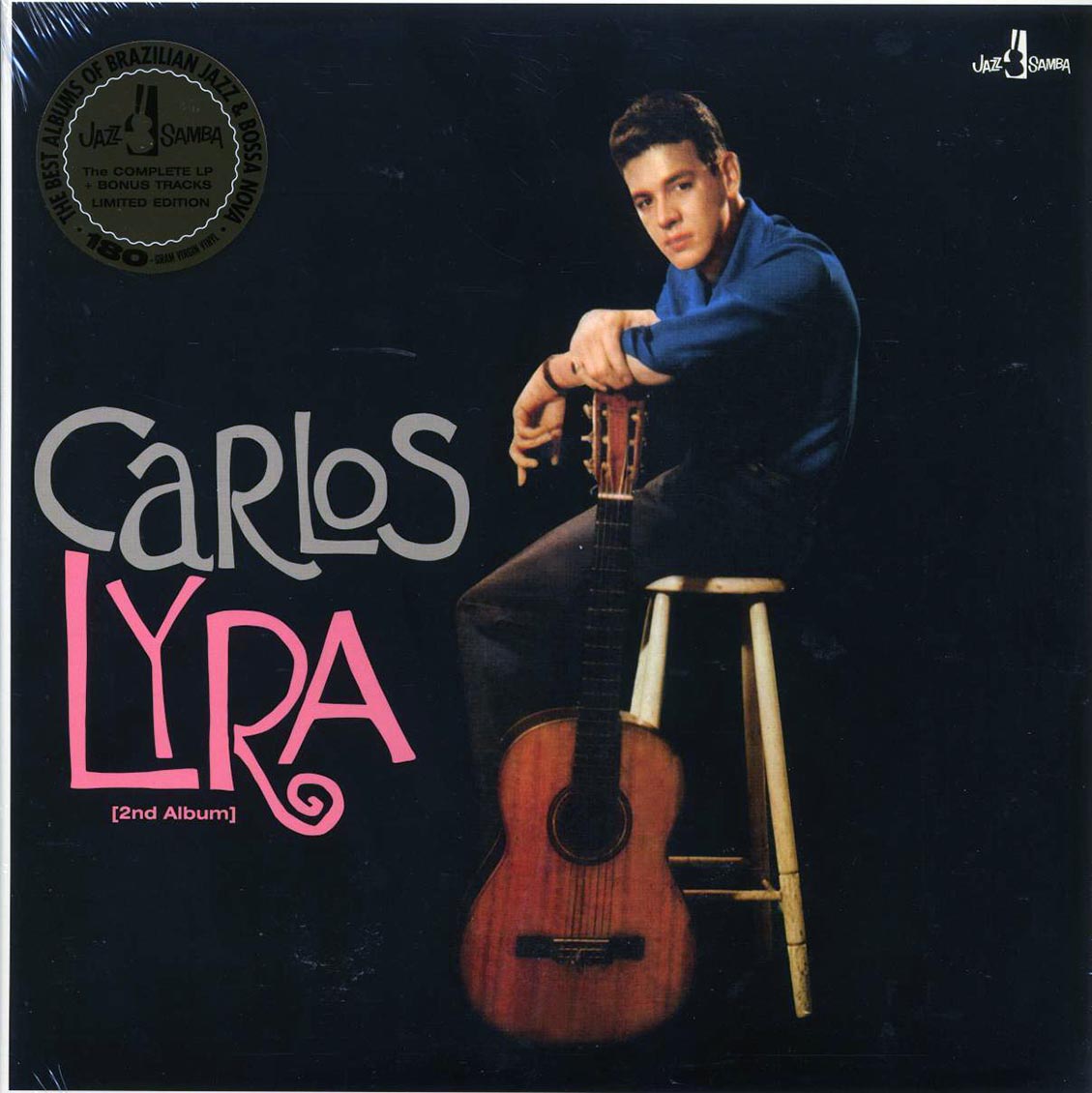 Carlos Lyra - Carlos Lyra (+8 bonus tracks) (ltd. ed.) (180g) vinyl LP front cover