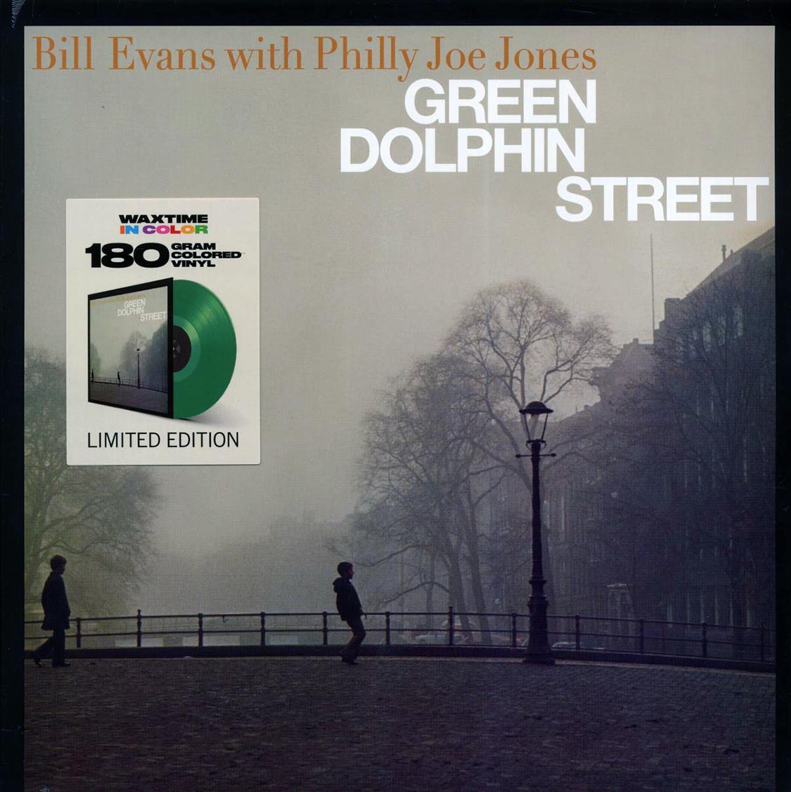 Bill Evans, Philly Joe Jones - Green Dolphin Street (+bonus track) (ltd. ed.) (180g) (green vinyl) vinyl LP front cover