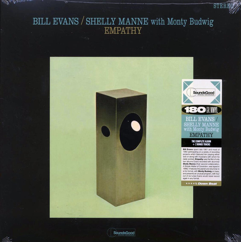 Bill Evans, Shelly Manne, Monty Budwig - Empathy (+2 bonus tracks) (ltd. ed.) (180g) vinyl LP front cover