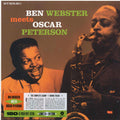 Ben Webster, Oscar Peterson - Ben Webster Meets Oscar Peterson (+bonus track) (ltd. ed.) (180g) vinyl LP front cover