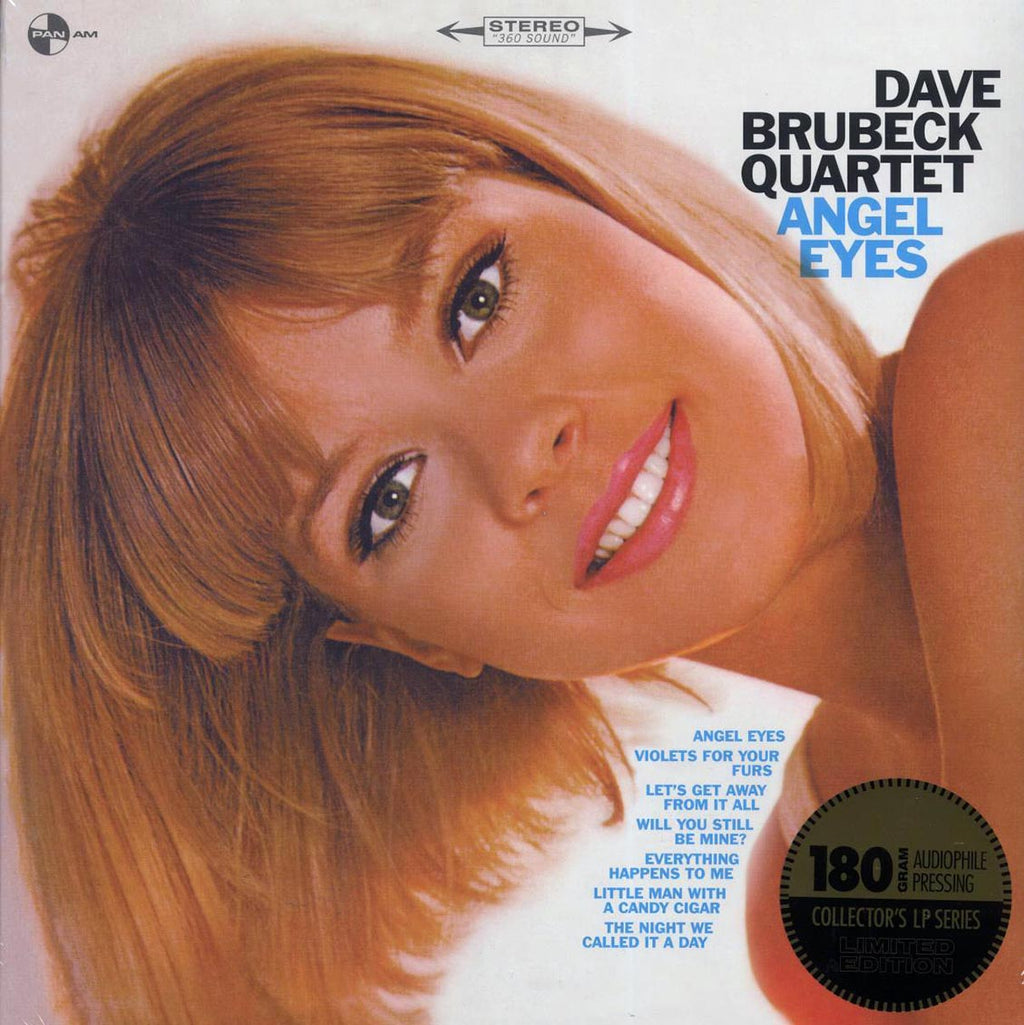 Dave Brubeck Quartet - Angel Eyes (+2 bonus tracks) (ltd. ed.) (180g) vinyl LP front cover