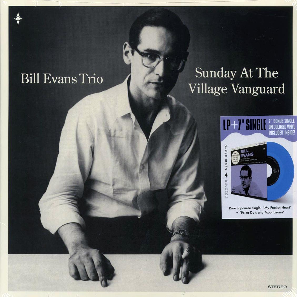 Bill Evans Trio - Sunday At The Village Vanguard (+bonus track) (ltd. ed.) (180g) (incl. a bonus 45rpm vinyl) vinyl LP front cover