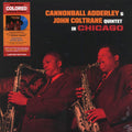 Cannonball Adderley, John Coltrane - Quintet In Chicago (+bonus track) (ltd. ed.) (180g) (blue vinyl) vinyl LP front cover