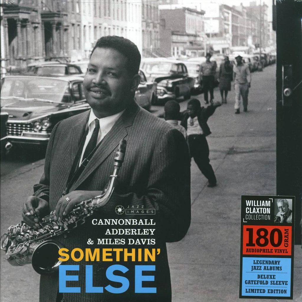 Cannonball Adderley, Miles Davis - Somethin' Else (+bonus track) (ltd. ed.) (180g) vinyl LP front cover