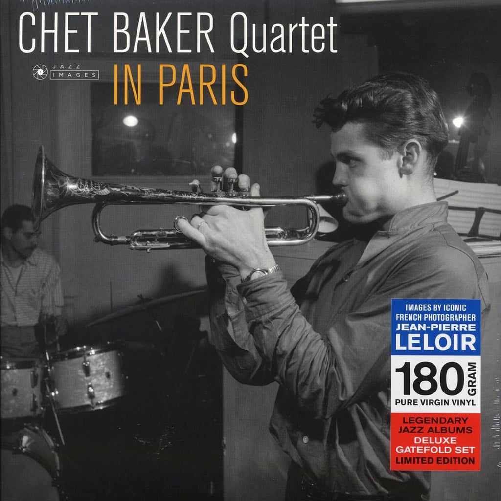 Chet Baker Quartet - In Paris (ltd. ed.) (180g) vinyl LP front cover