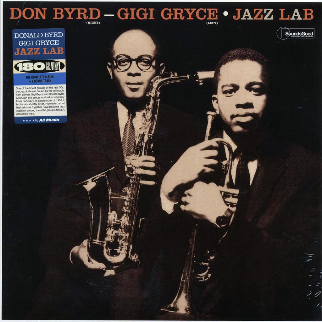 Don Byrd, Gigi Gryce - Jazz Lab (+bonus track) (ltd. ed.) (180g) vinyl LP front cover