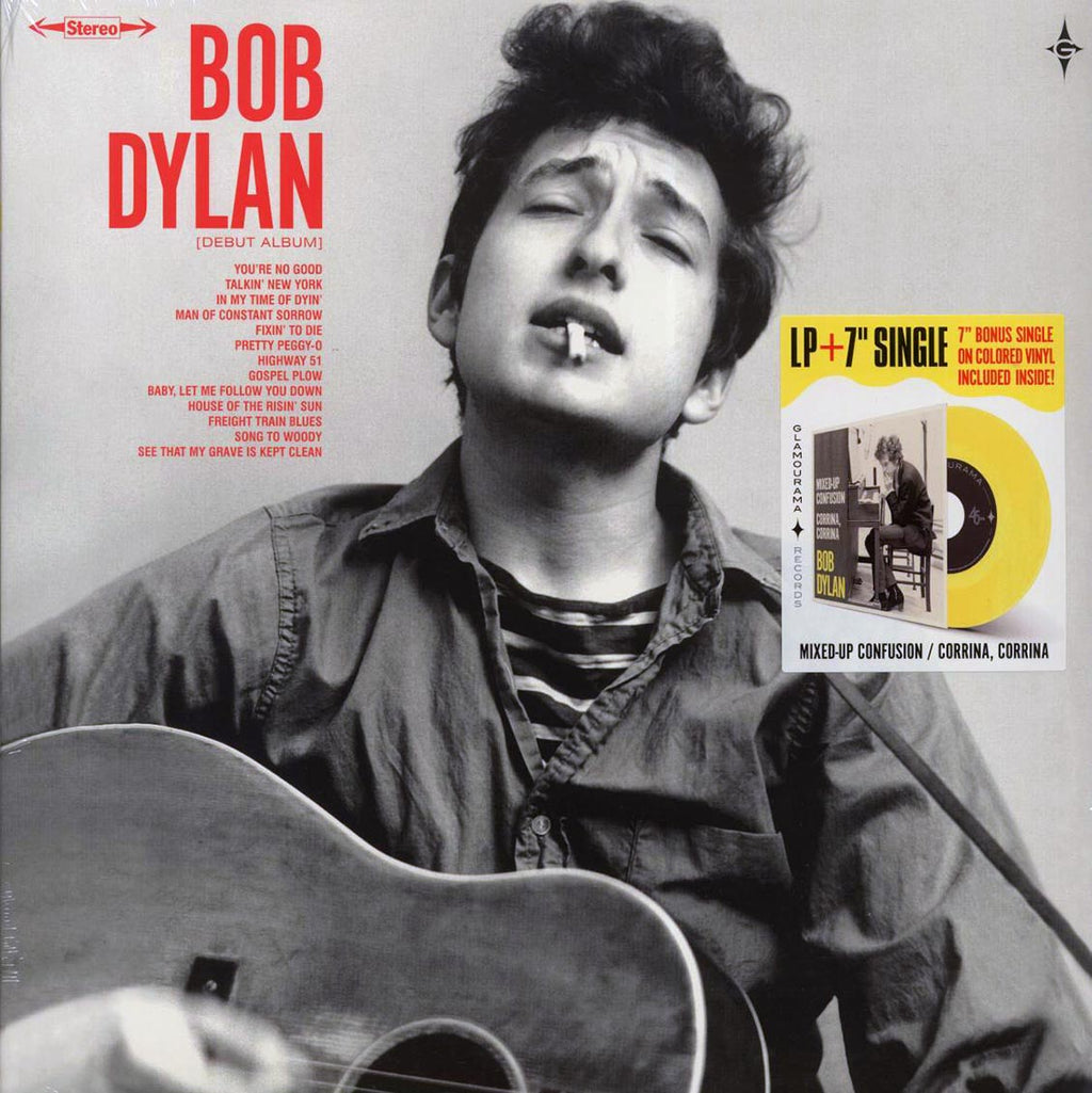 Bob Dylan - Bob Dylan (ltd. ed.) (180g) (incl. a bonus 45rpm vinyl) vinyl LP front cover