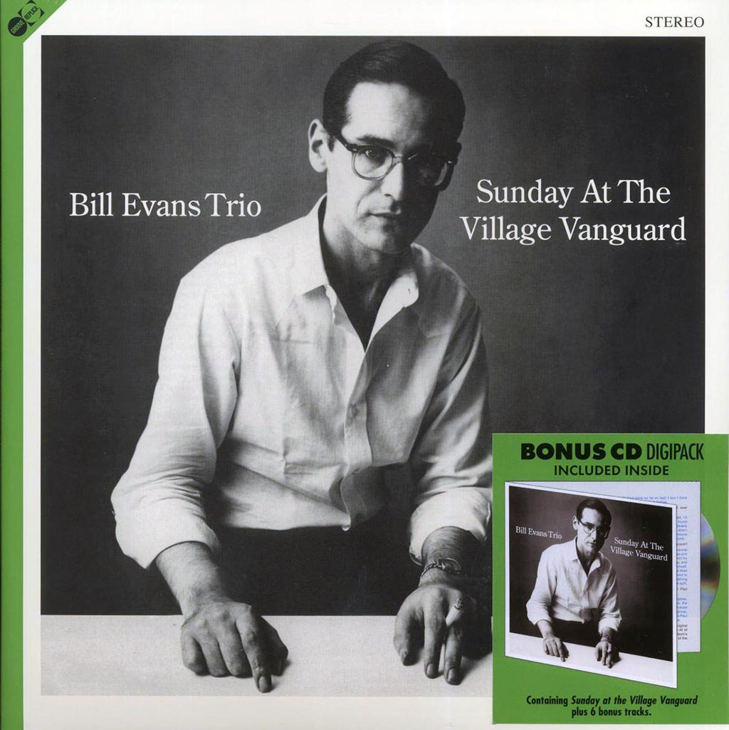 Bill Evans Trio - Sunday At The Village Vanguard (+6 bonus tracks) (ltd. ed.) (180g) (incl. CD) vinyl LP front cover