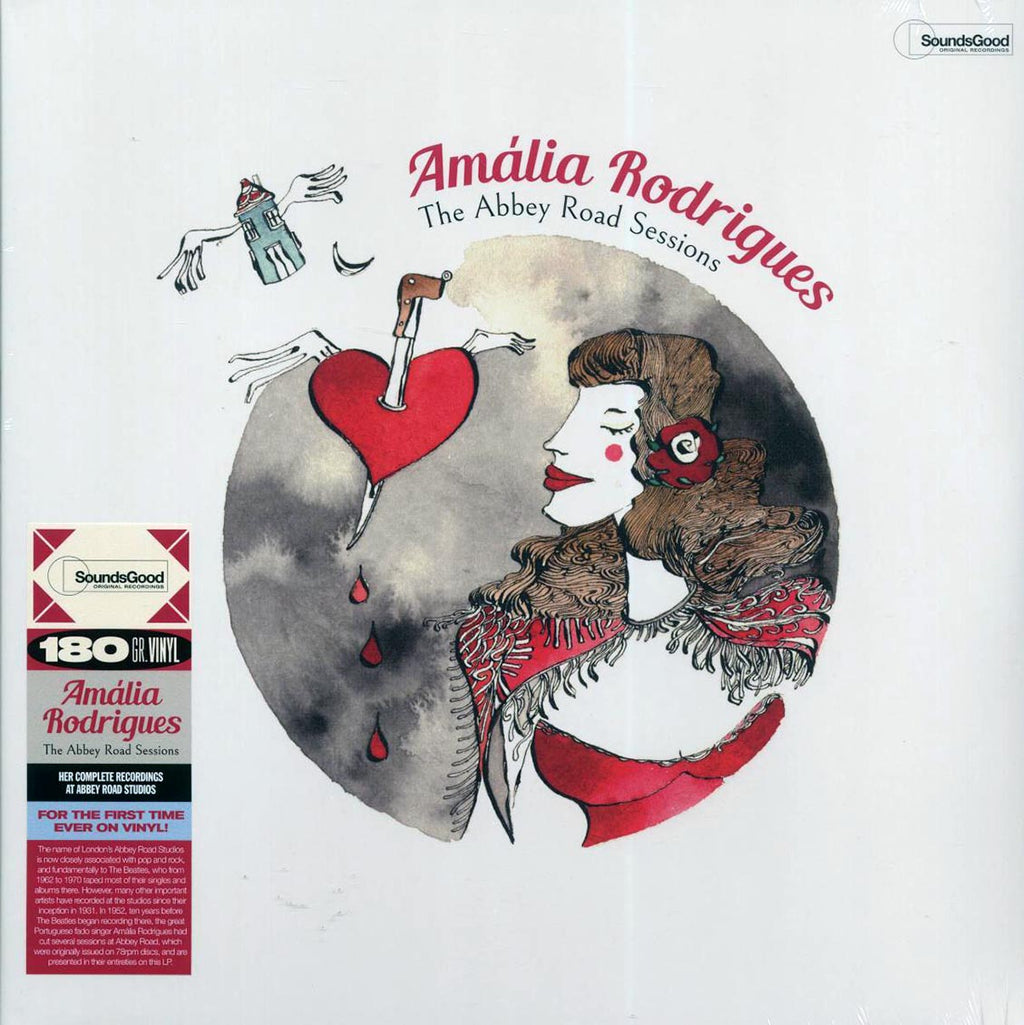 Amalia Rodrigues - The Abbey Road Sessions (ltd. ed.) (180g) vinyl LP front cover