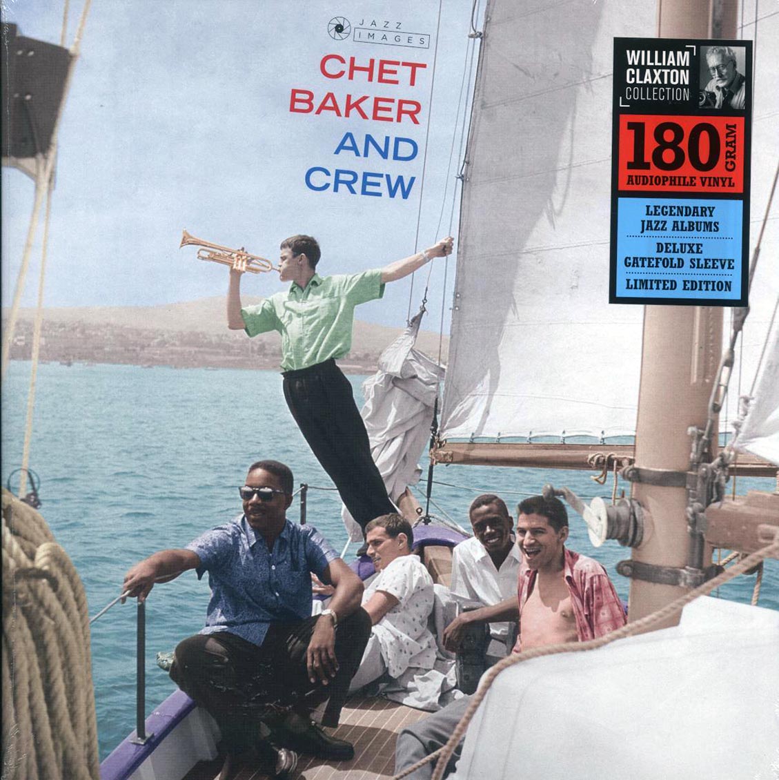 Chet Baker & Crew - Chet Baker & Crew (+bonus track) (ltd. ed.) (180g) vinyl LP front cover
