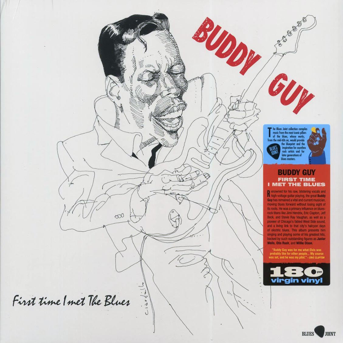 Buddy Guy - First Time I Met The Blues (ltd. ed.) (180g) vinyl LP front cover