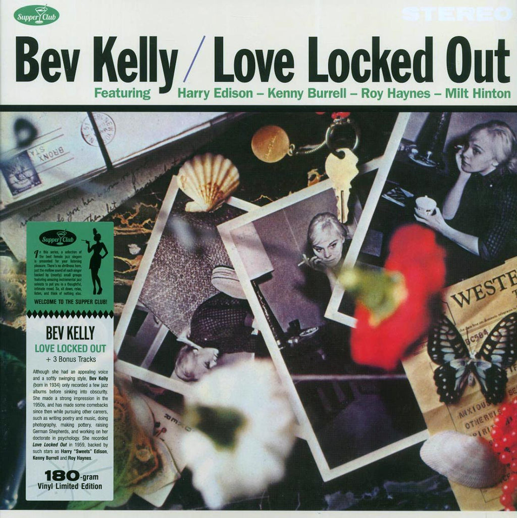 Bev Kelly - Love Locked Out (+3 bonus tracks) (ltd. ed.) (180g) vinyl LP front cover