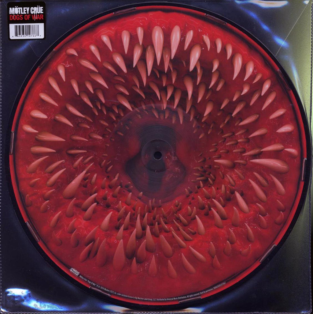 Motley Crue - Dogs Of War ("Mouth" Direct To Consumer Edition) (ltd. ed.) (picture disc) vinyl LP front cover