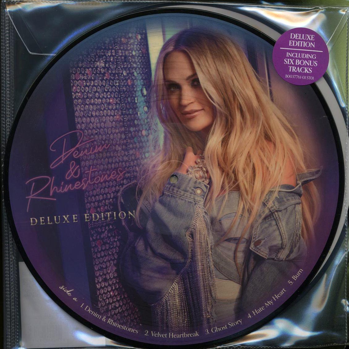Carrie Underwood - Denim & Rhinestones (Deluxe Edition) (+6 bonus tracks) (ltd. ed.) (2xLP) (deluxe edition) (picture disc) vinyl LP front cover