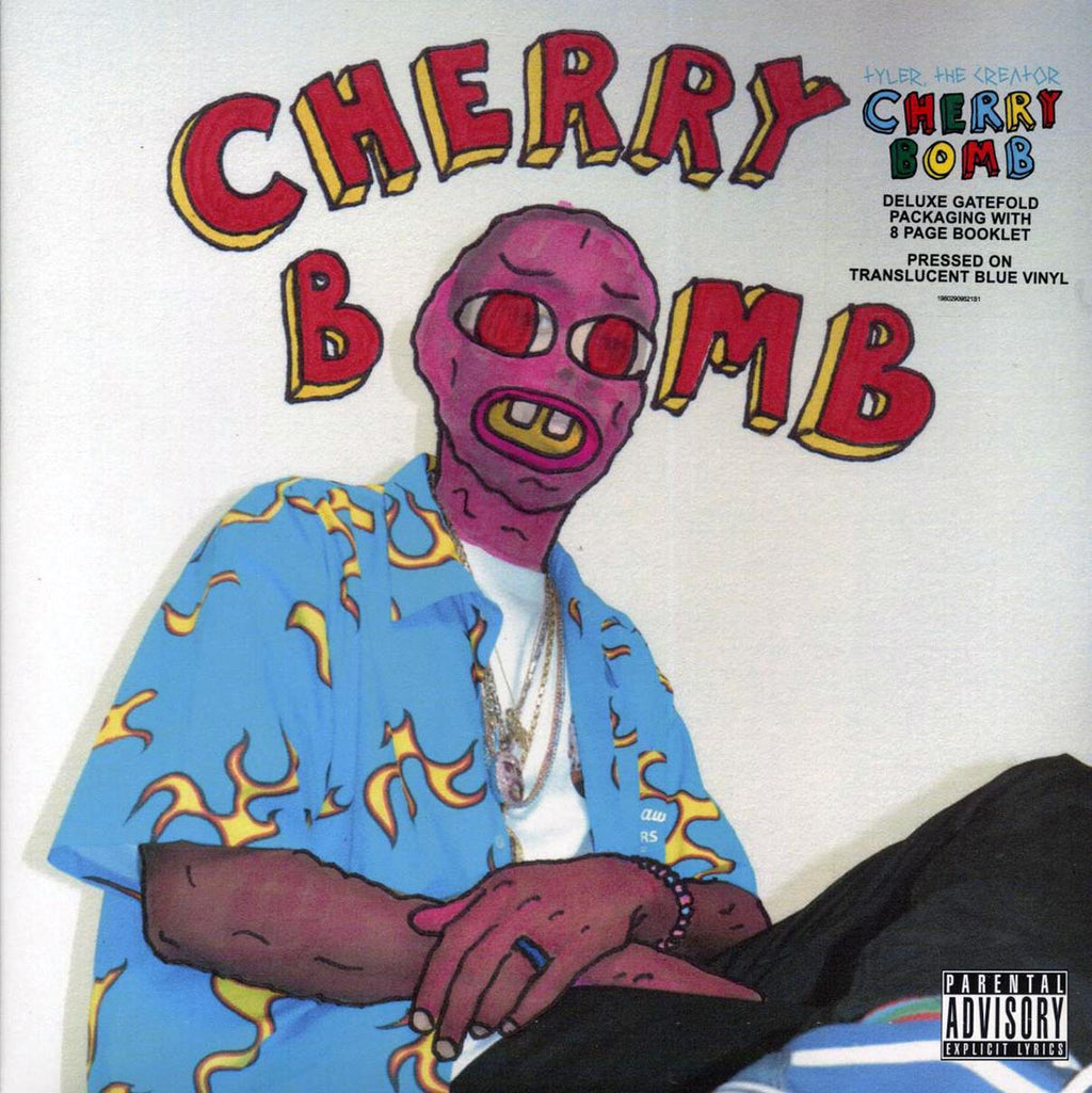 Tyler The Creator - Cherry Bomb (2xLP) (blue vinyl) vinyl LP front cover